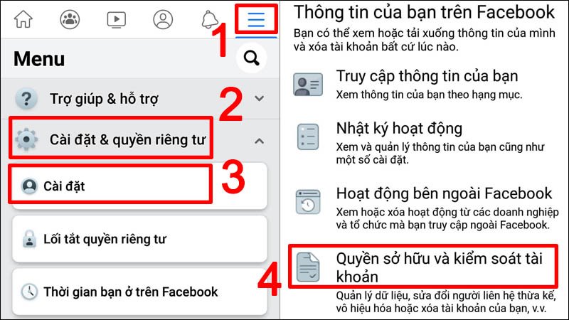 Cách khóa tài khoản Facebook vĩnh viễn