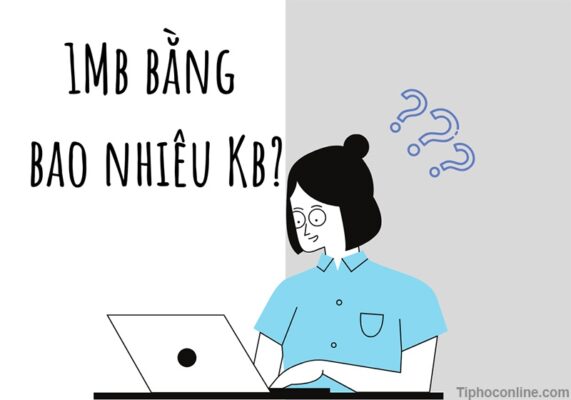 1MB bằng bao nhiêu KB?