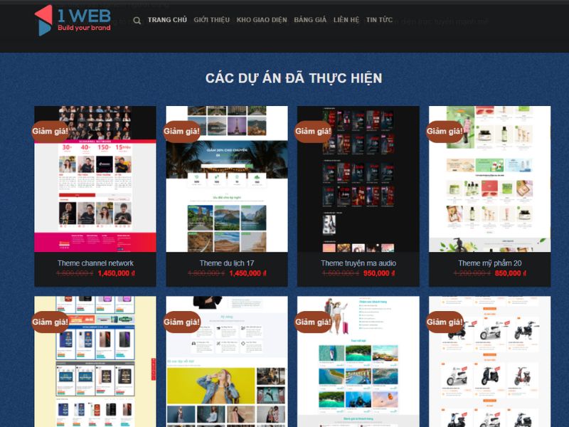 1web.com.vn là đơn vị hàng đầu để thiết kế website Hà Tĩnh