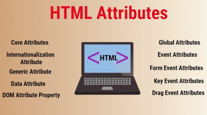 Có nhiều loại attribute khác nhau có thể được sử dụng trong HTML