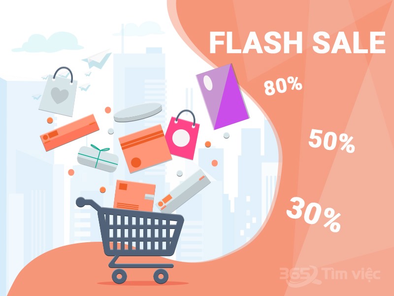 Flash Sale giúp thu hút khách hàng