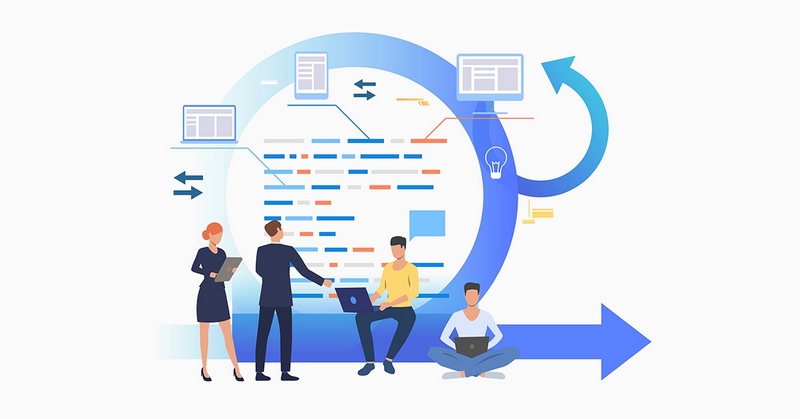 Thực hiện các cuộc họp Scrum để theo dõi tiến độ