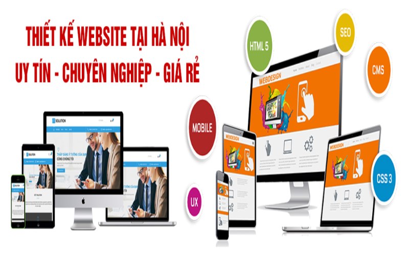 Thiết kế website tại Hà Nội uy tín, chuyên nghiệp, chất lượng