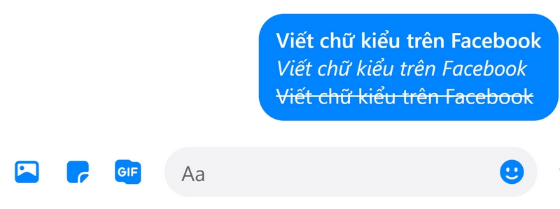 Việc sử dụng chữ kiểu có thể giúp làm nổi bật nội dung quan trọng